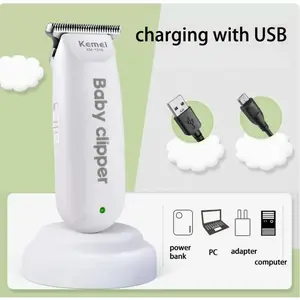KEMEI KM 1319 Alat Cukur Electric For Baby Mudah Digunakan, Alat Cukir Bayi