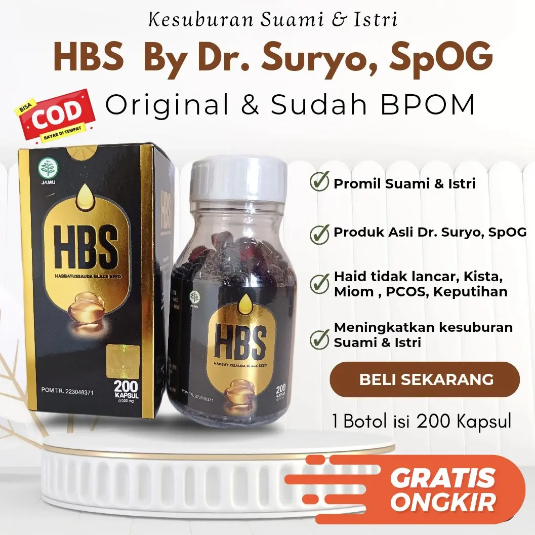 HBS By Dr.Suryo,SpOG  ( Habbatussauda Oil Murni )
