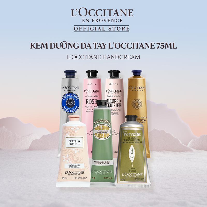Kem Dưỡng Da Tay L'Occitane Giúp Nuôi Dưỡng Và Bảo Vệ Da Tay Mềm Mịn Hương Thơm Tinh Tế 75ML