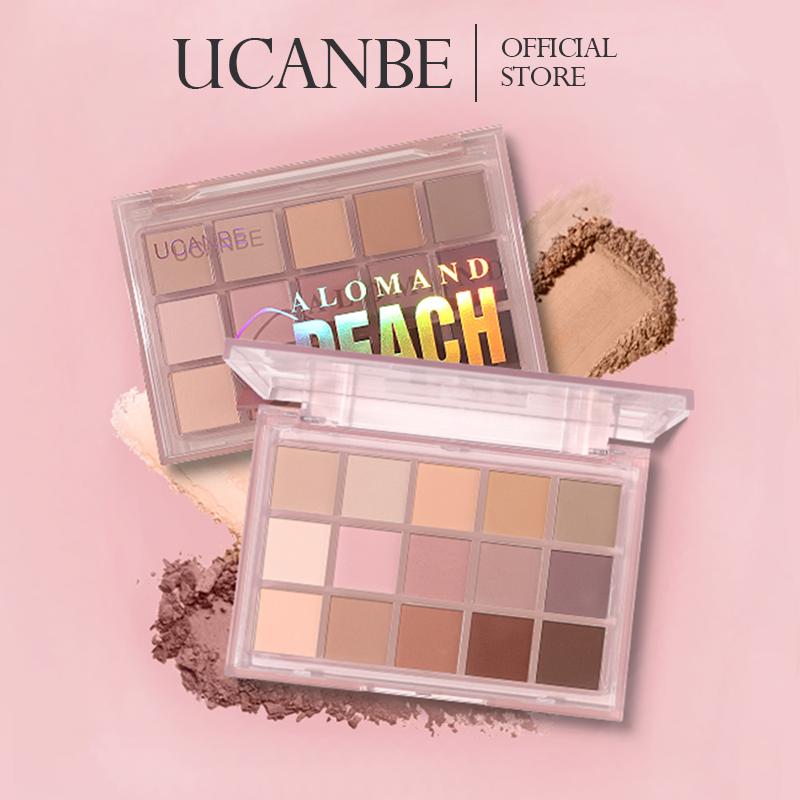 Bảng Phấn Mắt Lì Trung Tính UCANBE 15 Màu Taupe Nude Nâu Hoa Hồng Pallet Trang Điểm Mắt Tông Màu Ấm Áp Tự Nhiên Có Sắc Tố Cao Có Thể Pha Trộn Và Có Thể Xây Dựng Lại Bộ Quà Tặng Sombras De Ojos