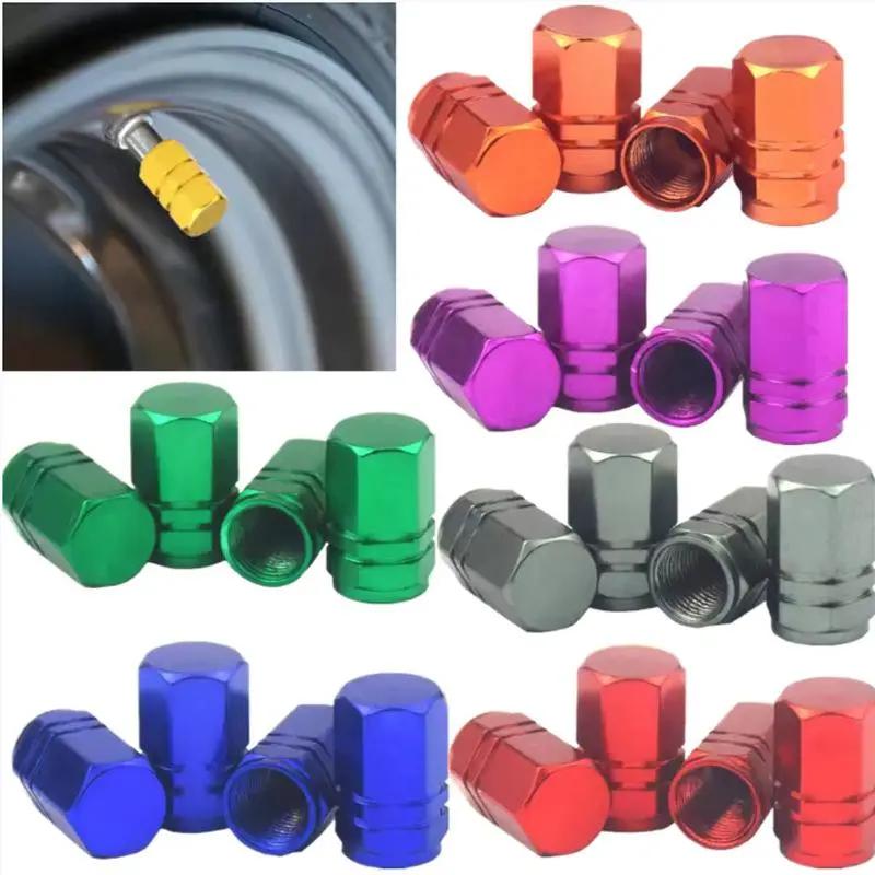 hợp kim nhôm 4pcs lốp xe hơi lốp có nắp van thân ván bao phủ không thấm bụi và…