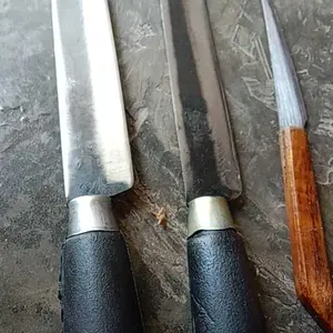 PROMO PAKET 2 PCS Pisau Daging Bahan baja Asli Kitchenware Dapur Pengupas