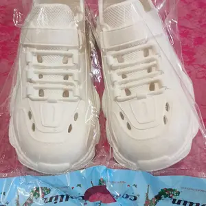 COLLIN Sepatu Sandal Selop Anak Tanggung Perempuan Runner Clog Karet EVA Kekinian Sporty B9385-2 K&T