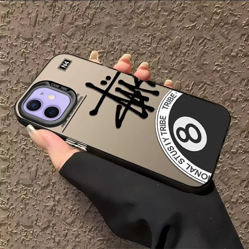 Sarung telefon, Stu, Untuk IPHONE12 Mini, Sarung telefon yang indah, Pelindung skrin kalis kejutan, Aksesori telefon
