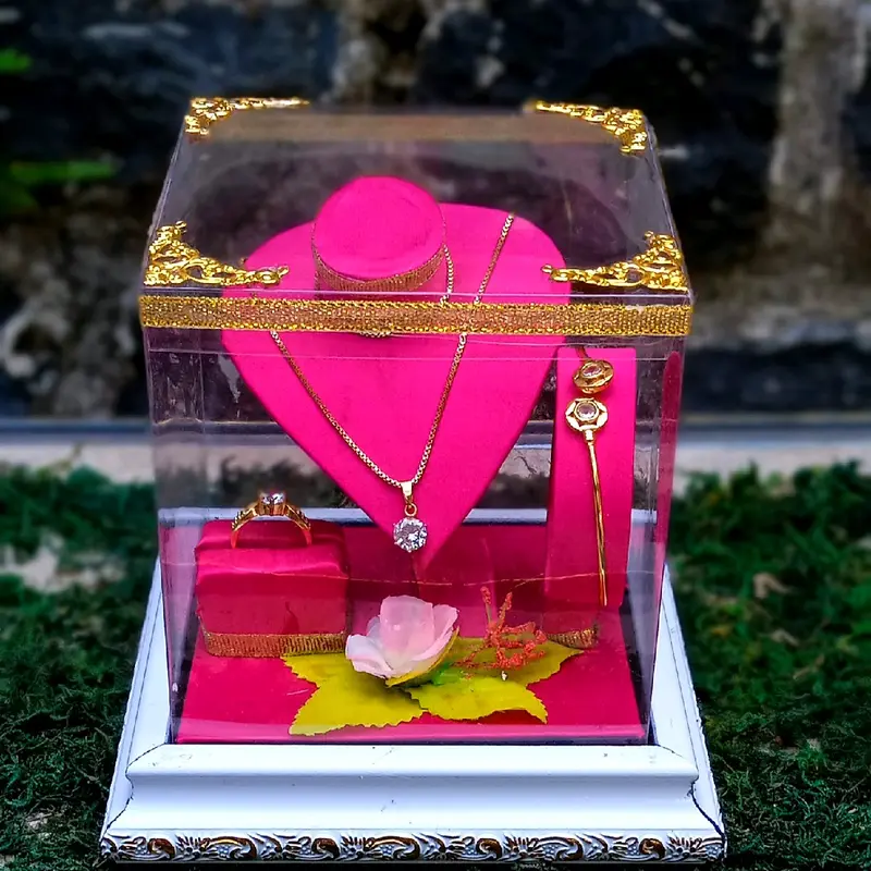 (REAL PICT) BOX HANTARAN SESERAHAN TEMPAT PERHIASAN TUNANGAN PRODUKSI JUNIOR MAHAR 2