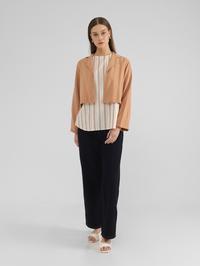 Gambar EXPAND Arvella 2 in 1 Blouse 015.51376TO.55 |Kemeja Wanita - Atasan Lengan Panjang - Orange, S dari expandofficial Kota Tangerang 5 Tokopedia