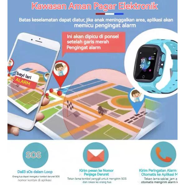 COD Jam Tangan Pintar Anak SD - GPS Posisi Akurat Tahan Air Bisa Telepon Voice Chat COD Jam Tangan Pintar Anak SD - GPS Posisi Akurat Tahan Air Bisa Telepon Voice Chat