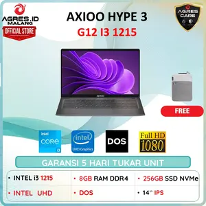 AXIOO HYPE 3 G12 i3 1215 8GB 256GB DOS 14" FHD IPS HDMI
