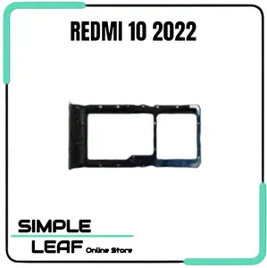 Simtray / Tempat Simcard Compatible For Redmi 10 2021 - 2022 Slot Simcard