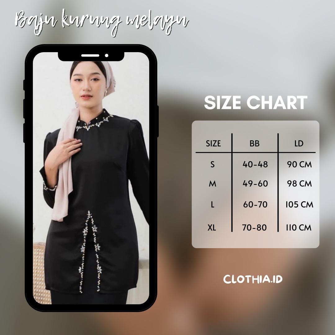 One set baju kurung melayu pakaian adat melayu baju melayu kekinian baju kondangan/pesta Setelan