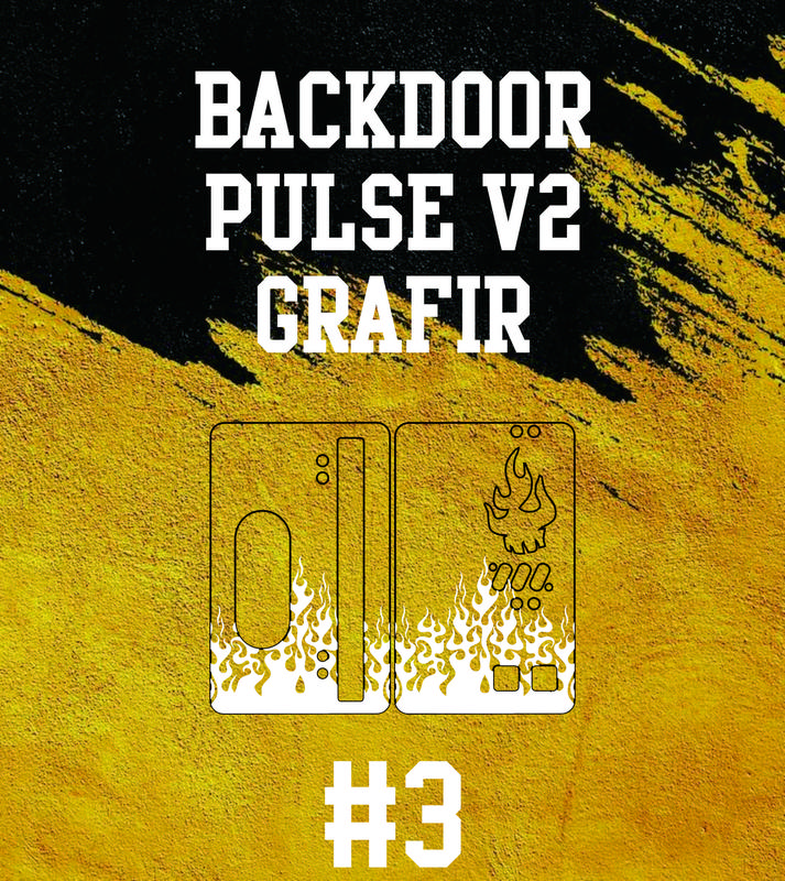 Casing Backdoor Pulse V2 Grafir Bening Transparan 5
