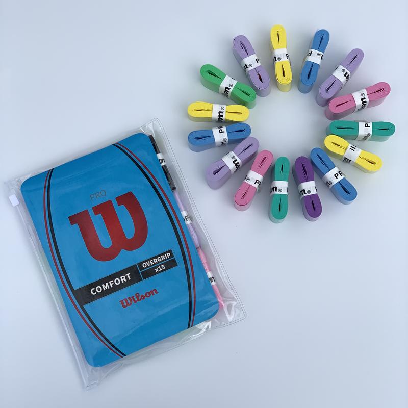 Bộ quần vợt, Wilson, 15 / 30 / 60 miếng, phụ kiện tập luyện cầu lông và quần vợt, bao bì thấm mồ hôi, tay cầm cầu lông 2