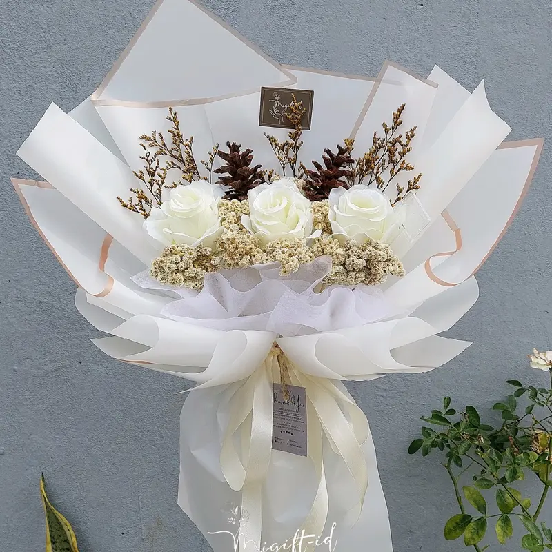 buket bunga/ buket bunga matahari / buket bunga tulip/ buket bunga mawar 5