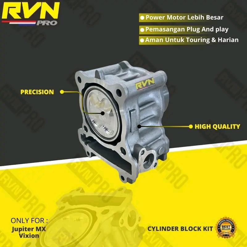 Product Introduction of BLOK SEHER BORING BORE UP JUPITER MX VIXION VIXION 60 62 63 60MM 62MM 63MM BORE UP ORIGINAL RVN 9