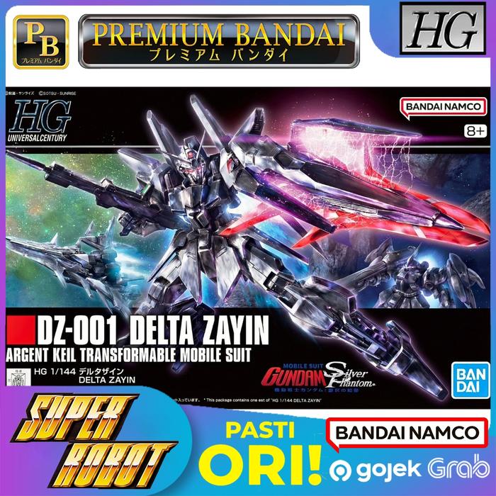 Jual BANDAI HG DZ-001 Delta Zayin Gundam - Silver Phantom HGUC P