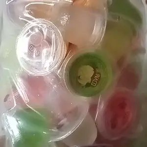 Exp 2027 1 Kg Jelly Inaco 1 kilo isi 66 Mix Rasa Buah Camilan Anak Jajan Lebaran Nata De coco Jeli Jajanan