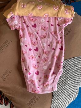 Product Review of Bodysuit Lengan Pendek Isi 3 Baby Boy dan Girl Bahan Katun Untuk Anak Laki Laki dan Perempuan Usia Newborn Sampai 9 Bulan from A**h s**a 2