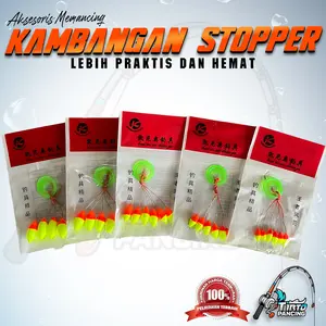 Kambangan Stopper Umpan untuk memancing Praktis dan Murah