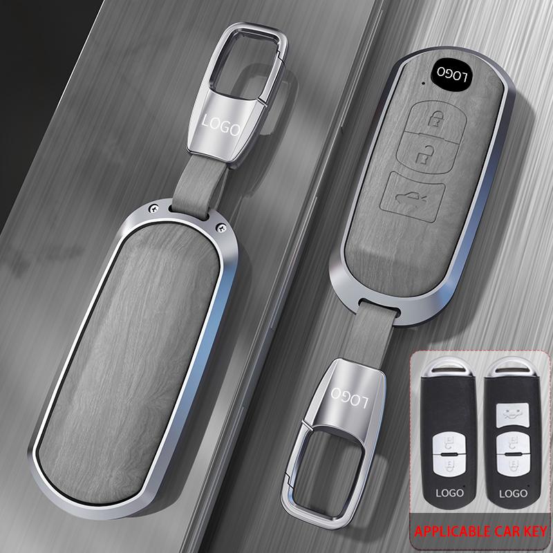  Vỏ Bảo Vệ Chìa Khóa Ô Tô Cho for Mazda brand  2   3   5   6 CX3   CX4   CX5   CX7   CX8   CX9 Vỏ Ví Móc Khoá khoá 