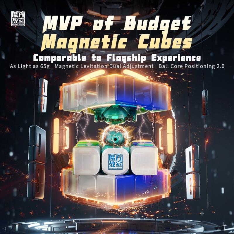 NEW!!! MoYu RS3M V5 3x3 M Cube Professional MagLev Ball-Core UV 3x3x3 Cube RS3M Moyu Puzzle Toys MOYU Cube Original