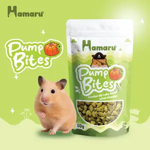 HAMARU Pump Bites Snack Makanan Biji Labu Hamster - 50g