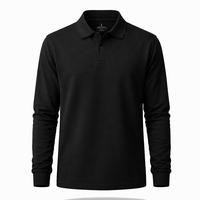 Gambar Jemssky - Kaos Polo Shirt Pria Kerah Polos Lengan Panjang Unisex Putih - Hitam, M dari Jemssky_NEW Kota Administrasi Jakarta Pusat 4 Tokopedia