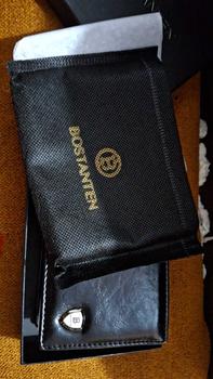 Product Review of BOSTANTEN Dompet Pria Koin Ritsleting Kulit PU Tiga Kali Lipat Hitam/Coklat/Kopi from F**🎀 1