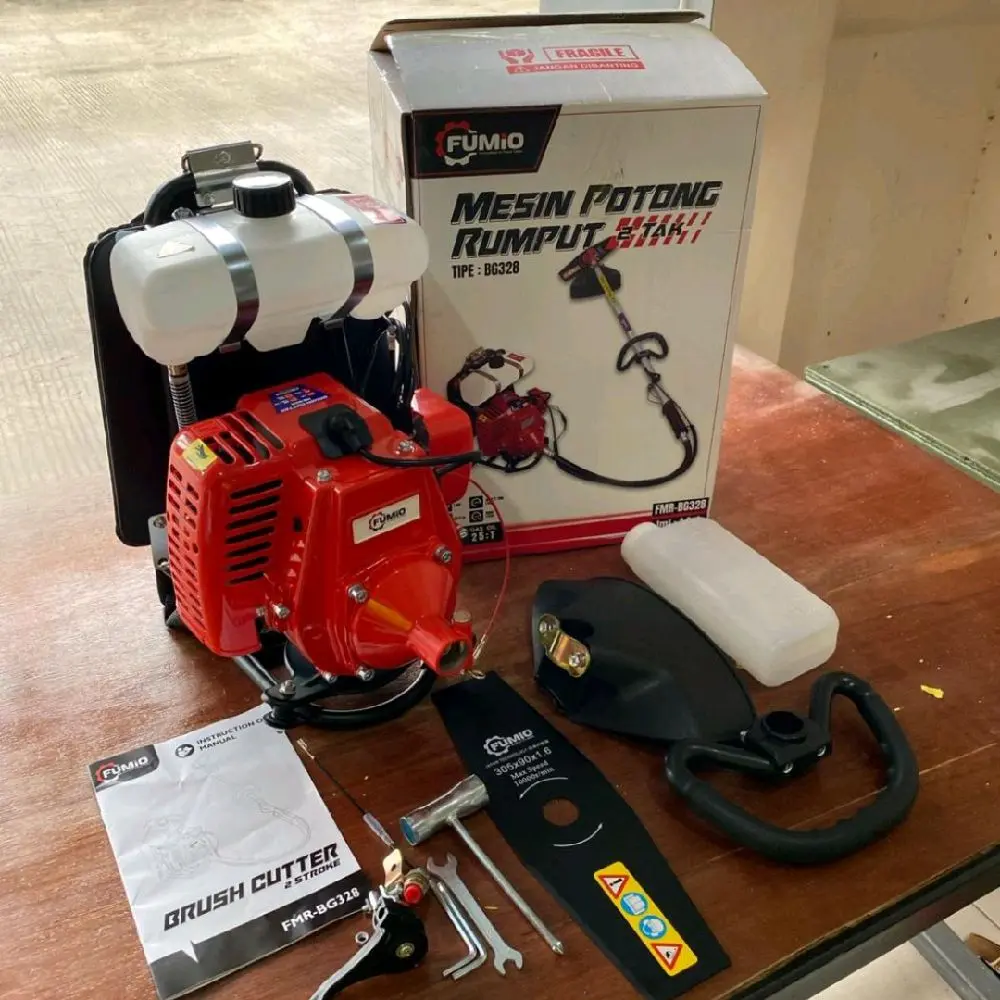 Mesin potong rumput gendong 2-Tak fumio Brush Cutter BG-328 Teknologi Jerman Kualitas Jepang
