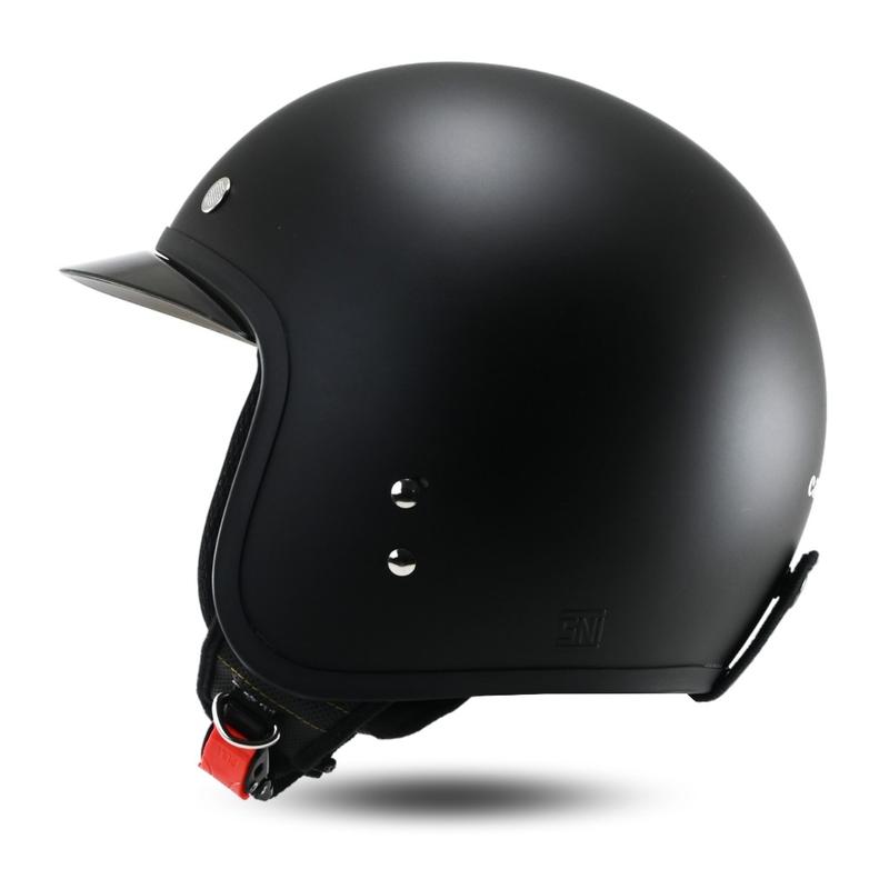Helm Bogo Retro MJM Capelo Solid Kekinian Inner Visor SNI (BISA COD) 6