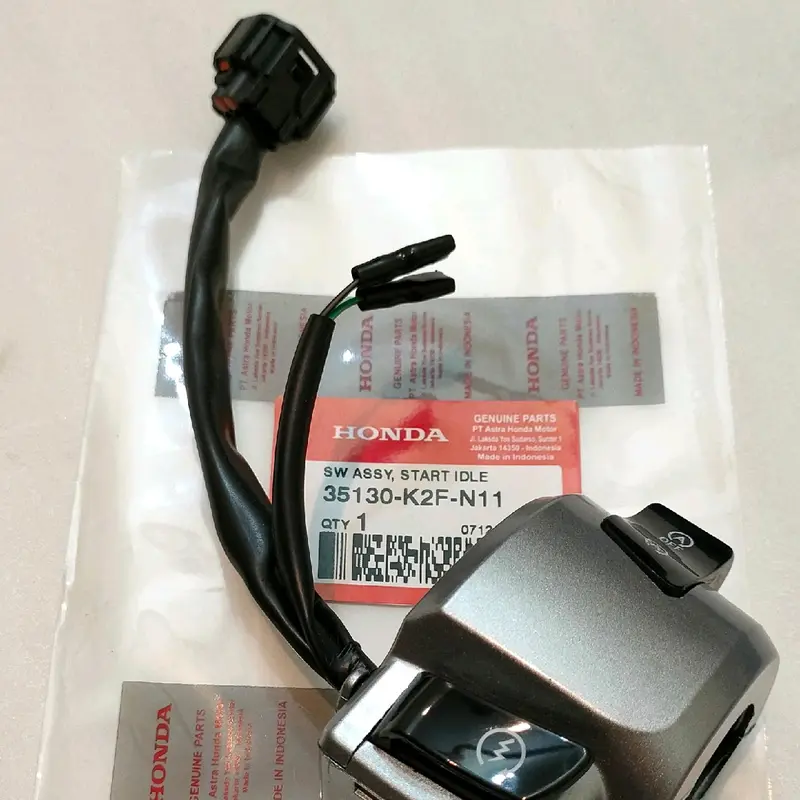 holder kanan saklar stater kanan tombol stater new Scoopy prestige 2021-2024 scoopy new prestige keyles  non keyles scoopy new 1