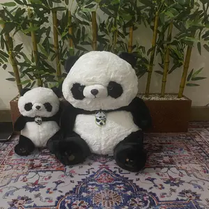 PANDA PATH - [New Arrival] BONEKA PANDA LIONTIN Lucu Gemas Bahan Rasfur Premium Isian Dakron Hadiah Ulang Tahun Natal Valentine Dolls Toys