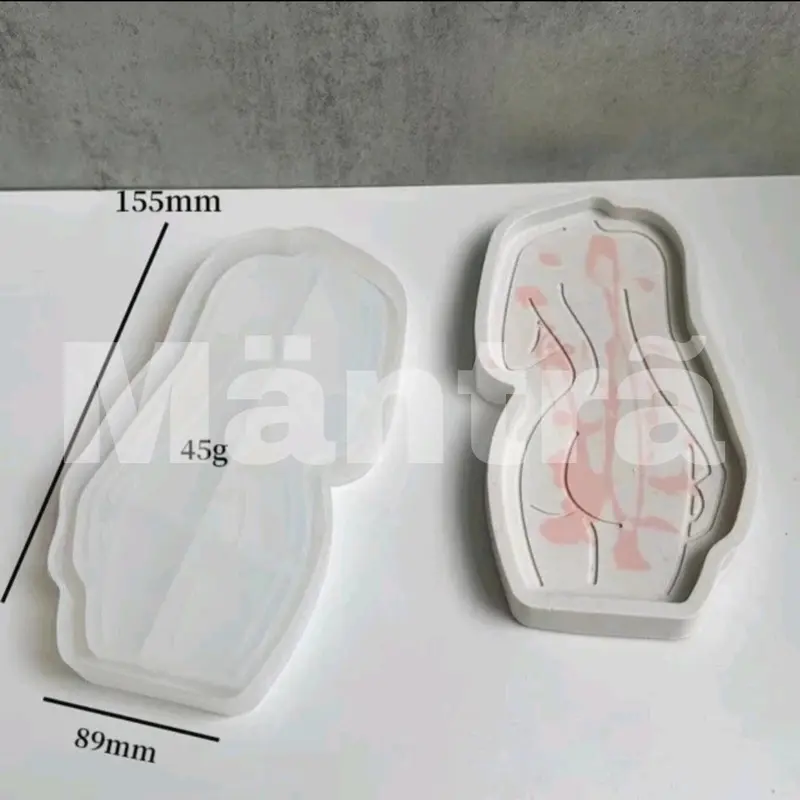 cetakan silicon women resin / cetakan silicon women cement 1
