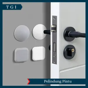 TGI - BANTALAN PELINDUNG PENGAMAN PENGGANJAL PENAHAN PINTU DINDING TEMBOK LEMARI KARET SILIKON