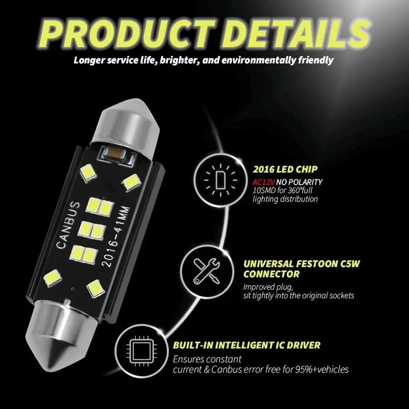 Lampu kabin honda Jazz gk5 Led plafon bagasi 1 set Car 2