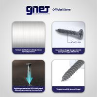 Gambar GNET Gypsum Screw R | Skrup Gipsum Self Tapping dari GNET Official Store Kota Tangerang 4 Tokopedia
