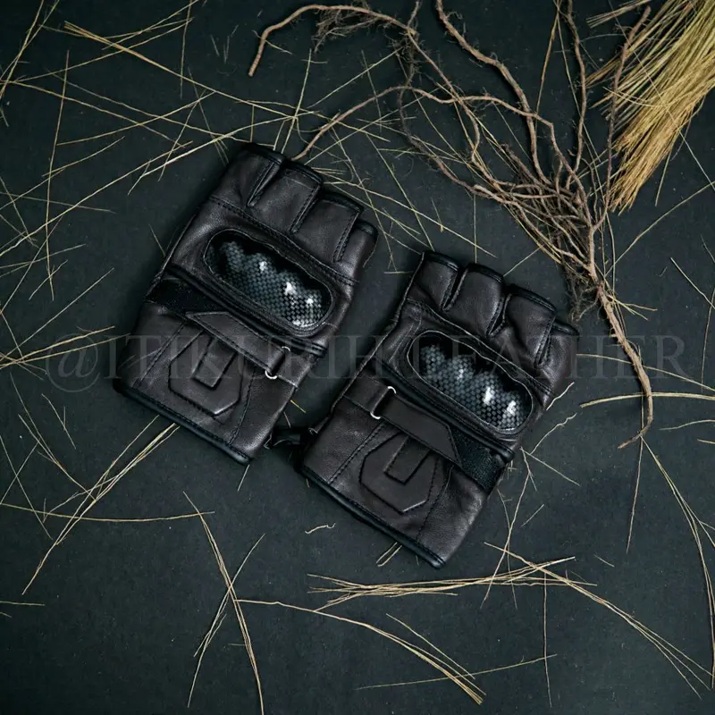 LA Sarung tangan Batok Model U Saruntangan Raccing Kulit Asli 1