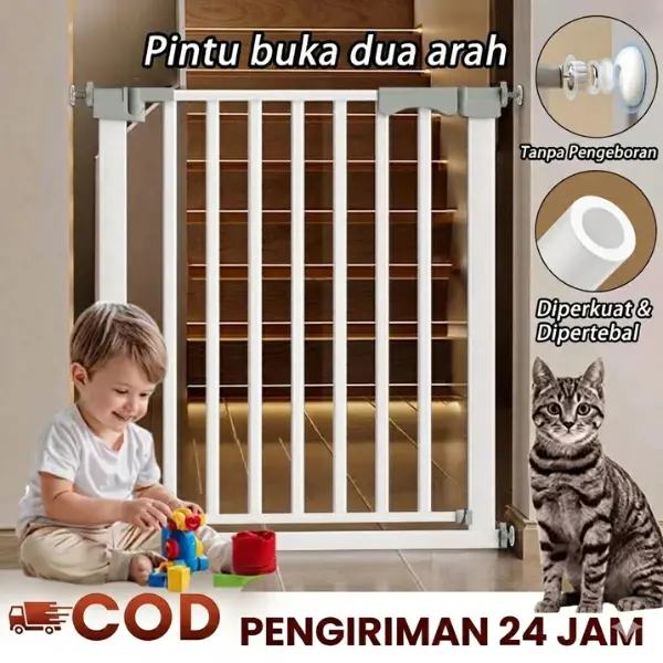 Baby Safety Gate - Pagar Pintu Pembatas Untuk Pengaman Bayi