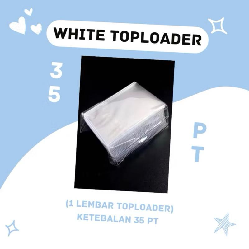 1 Lembar Toploader Reguler 35PT by Lieboy Stuff (Free Plasti - Shop ...