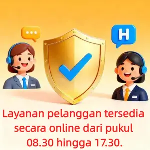 7 Hari Retur Tanpa Alasan, Gratis Ongkir + Barang Asli + Garansi After Sales