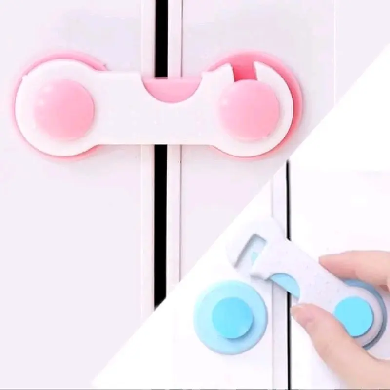 Pengaman Pintu Laci Safe Lock Pengunci Pintu Lemari Baby Safety Lock 0