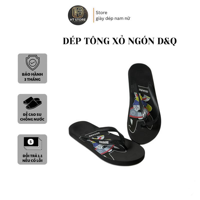    TÔNG l C IN HOẠ TIẾT 2025   Dép Xỏ Ngón In Hoạ Tiết Sắc Nét Đế Khắc Vân Chống Trơn Trượt Lỗi 1 Đổi 1. dép boy phố dép nam dép hot 