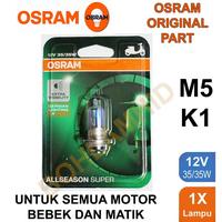 Gambar Lampu Motor OSRAM ALL SEASON SUPER LEXAM H6 M5 T19 35W dari bohlamhid Kota Tangerang 1 Tokopedia