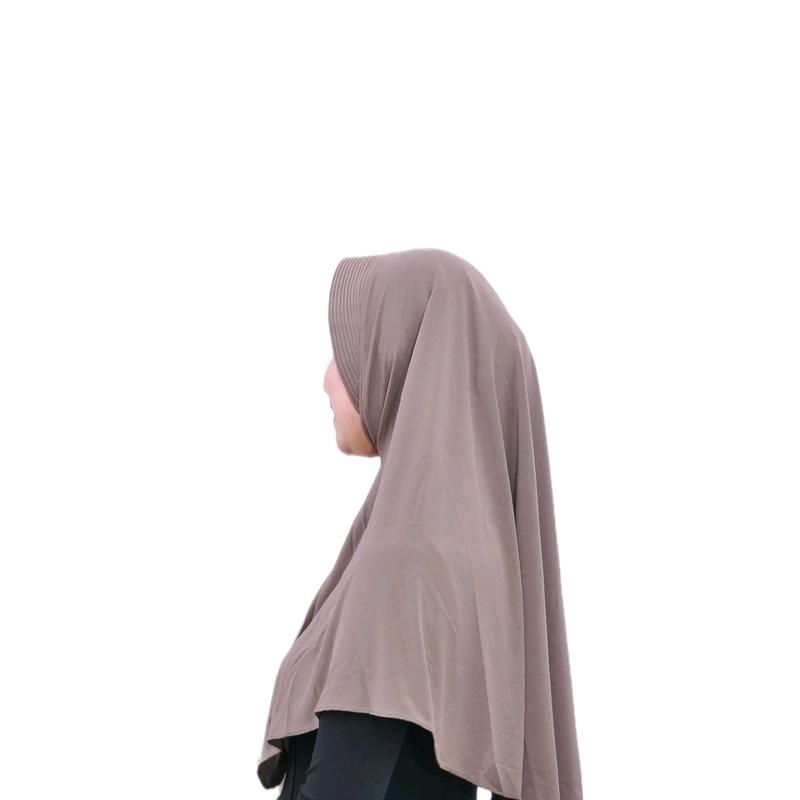 hijab bergo malaya kerudung instan premium jilbab Nyaman Sporty Spandex Tebal Cantik Standar malaysia hijab turky khimar kerudung muslimah wanita hijab terbaru Ceruty 8