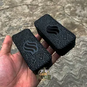 Sarung Kulit Case Trml T99 Kulit Hitam Motif Aztec Logo