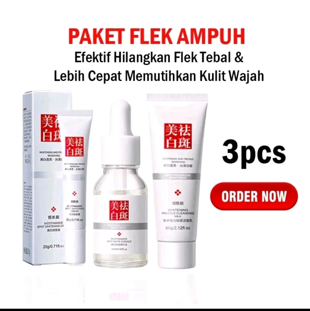 Paket Lengkap Fuyan Isi 3 Cream Serum dan Sabun Perawatan Bebas Flek Noda Hitam Jerawat Keriput Membersihkan Mencerahkan Kusam Wajah Memutihkan Kotoran