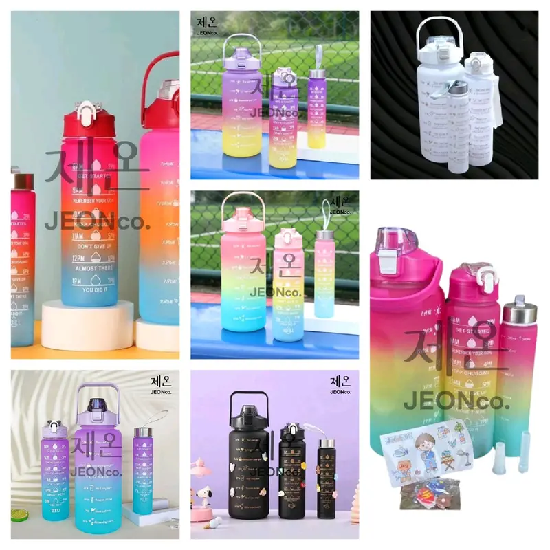 Botol Minum Anak Lucu gradasi 3in1 / Botol beranak Bottles Water Minuman 1