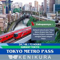 Gambar 72 hour Tokyo Metro Subway pass Japan Ticket adult jepang tiket 72 jam - Adult dari Kenikura Tour Kota Tangerang Selatan 3 Tokopedia