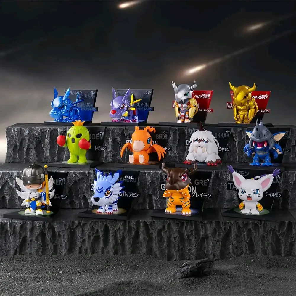 POP MART - DIGIMON ADVENTURE Fridge Magnet Series Figures | Blind Box