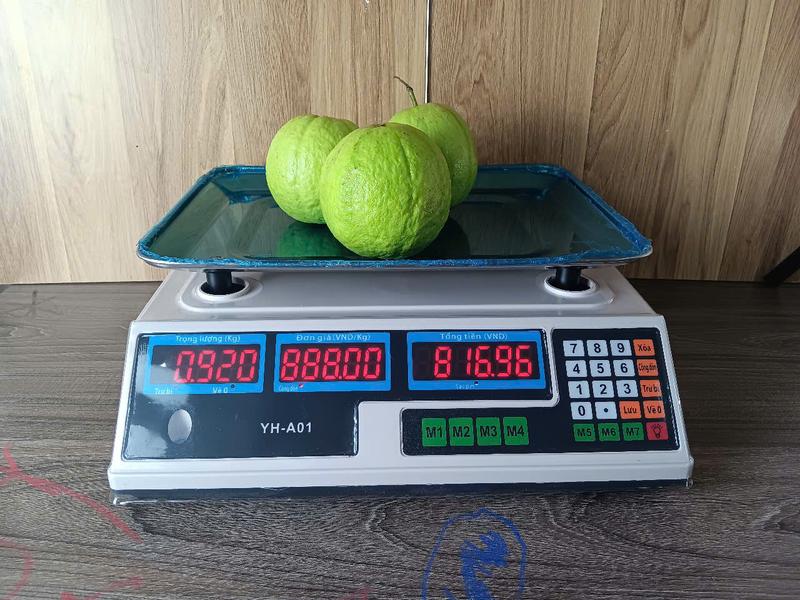 [BỀN + RẺ] Cân điện tử tính tiền 40kg phím tiếng Việt, màn hình 2 mặt