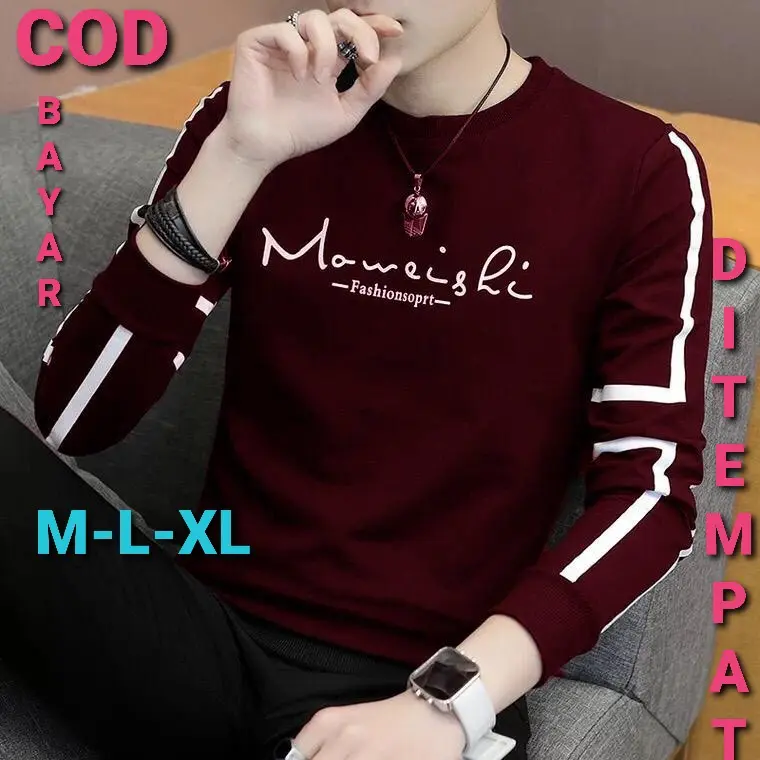 1KG BISA 6PCS KAOS DISTRO PRIA LENGAN PANJANG DANILO BAHAN VOXI PREMIUM
